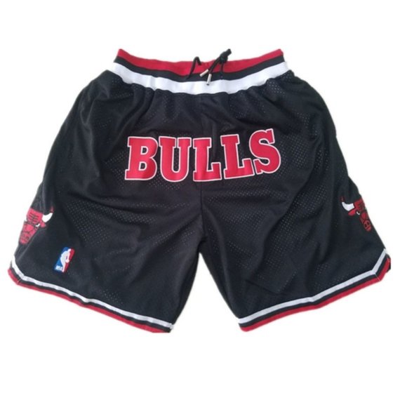 chicago bulls throwback shorts